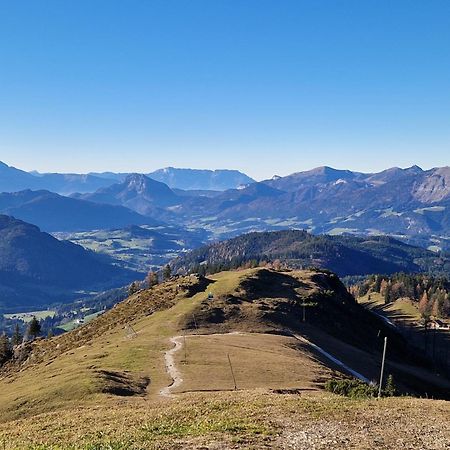 Kachelofenwohnung Poelzleitner Annaberg im Lammertal Bagian luar foto