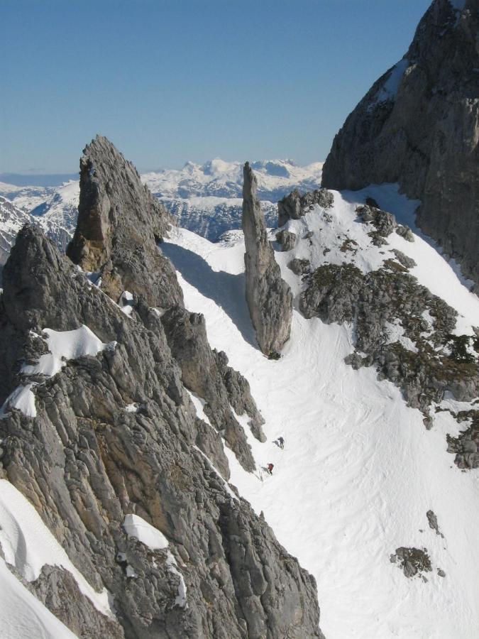Kachelofenwohnung Poelzleitner Annaberg im Lammertal Bagian luar foto